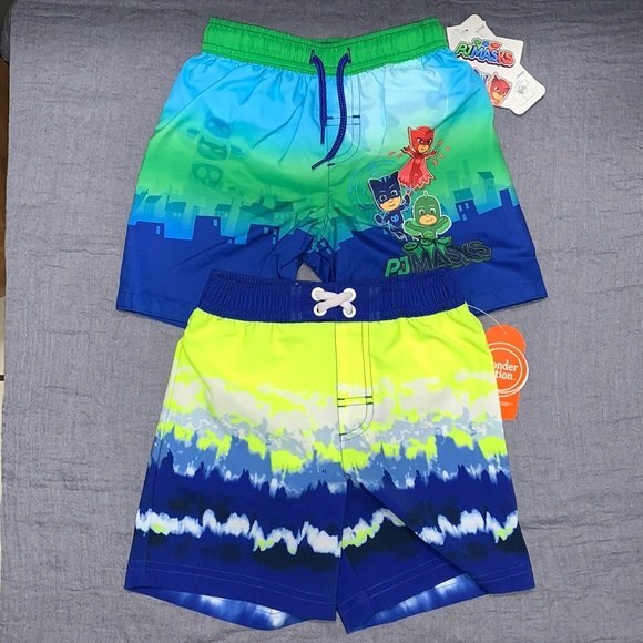 X2 swimming trunks for 2T boy Nickelodeon/wonder Nation - Picture 1 of 7